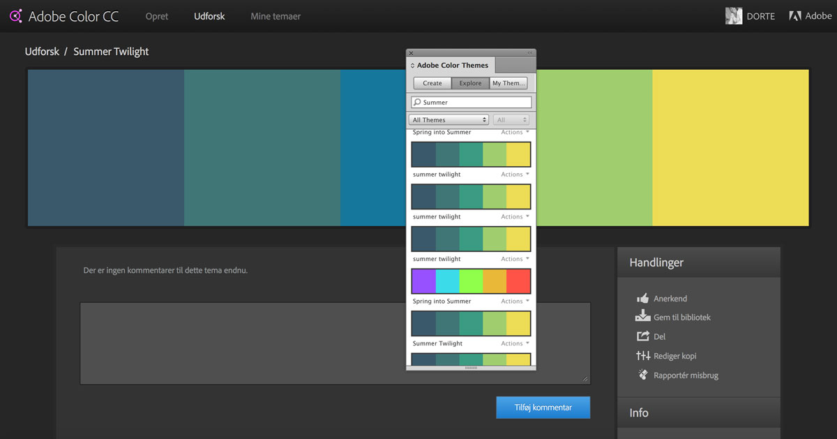 Adobe Color - Grafisk Blog